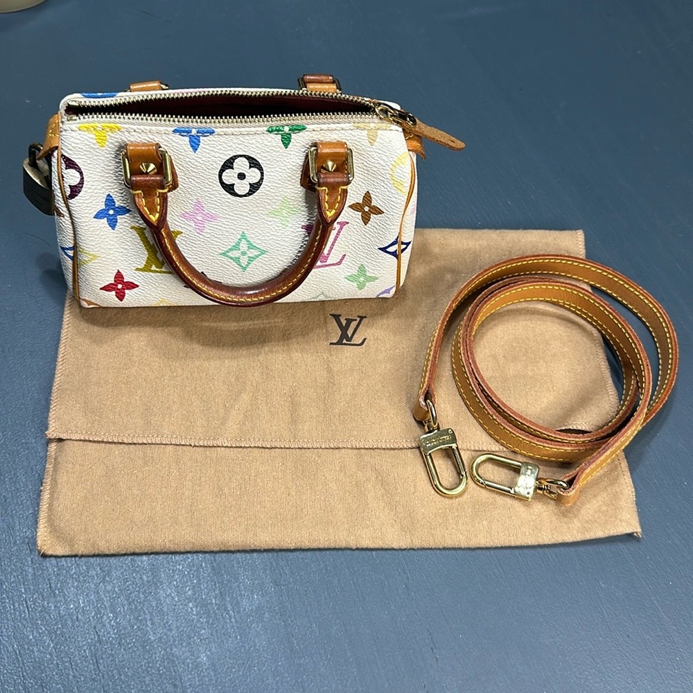 Authentic Louis Vuitton Murakami Mini Speedy